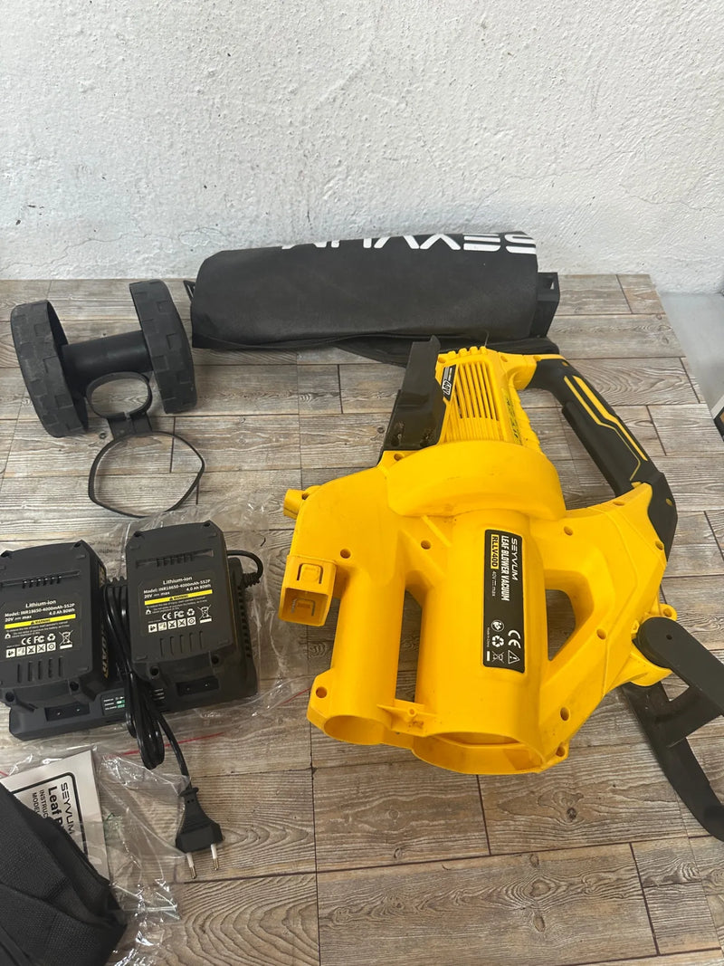 Aspirador eléctrico de hojas