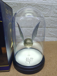 Lámpara Snitch dorada Harry Potter