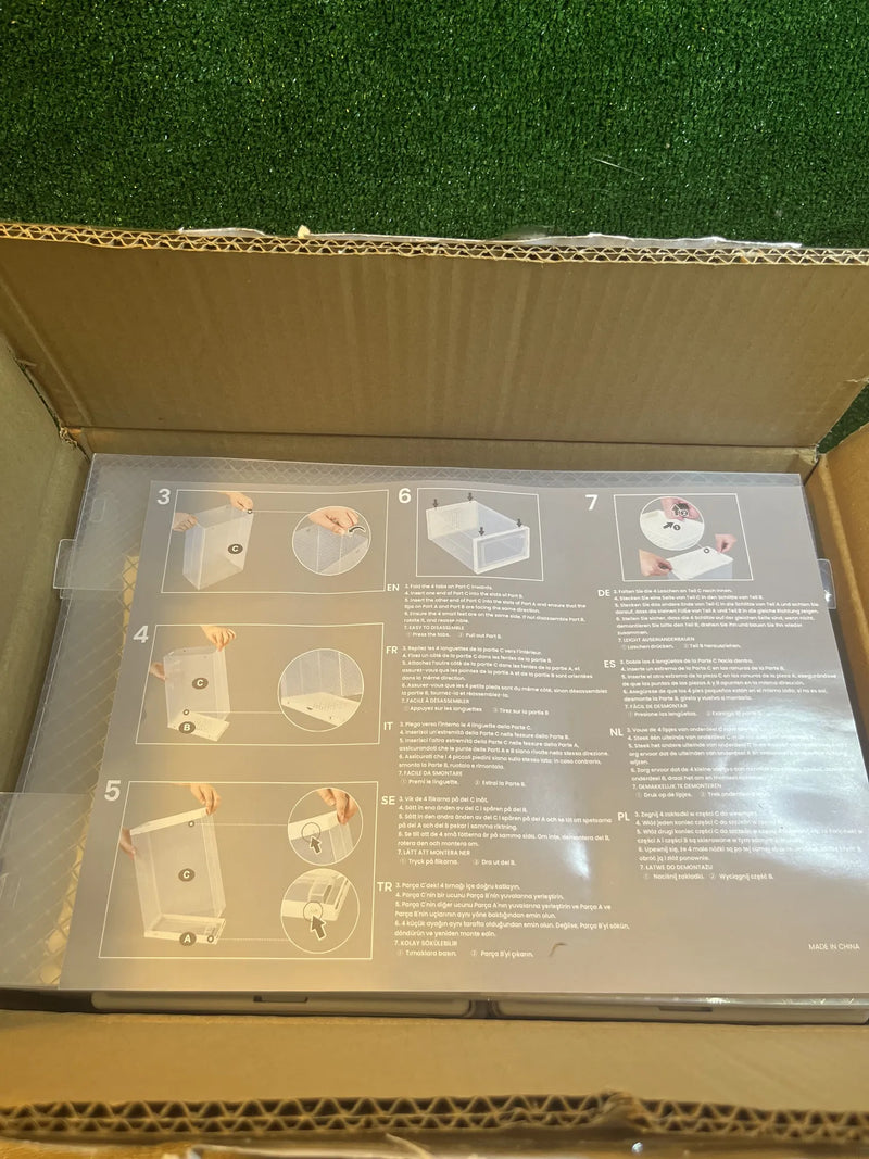 Cajas de Zapatos Plástico SONGMICS