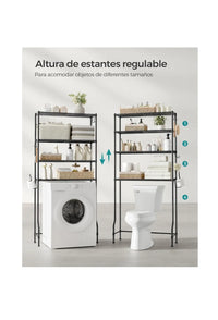 Estantería de Inodoro de 4 Estantes