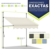 Toldo Manual portátil - tillvex
