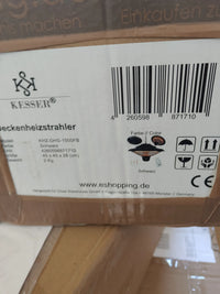 CALEFACTOR DE TECHO CONTROL REMOTO