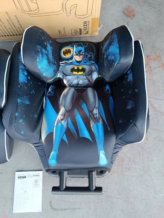 Asiento infantil para coche de Batman, altura