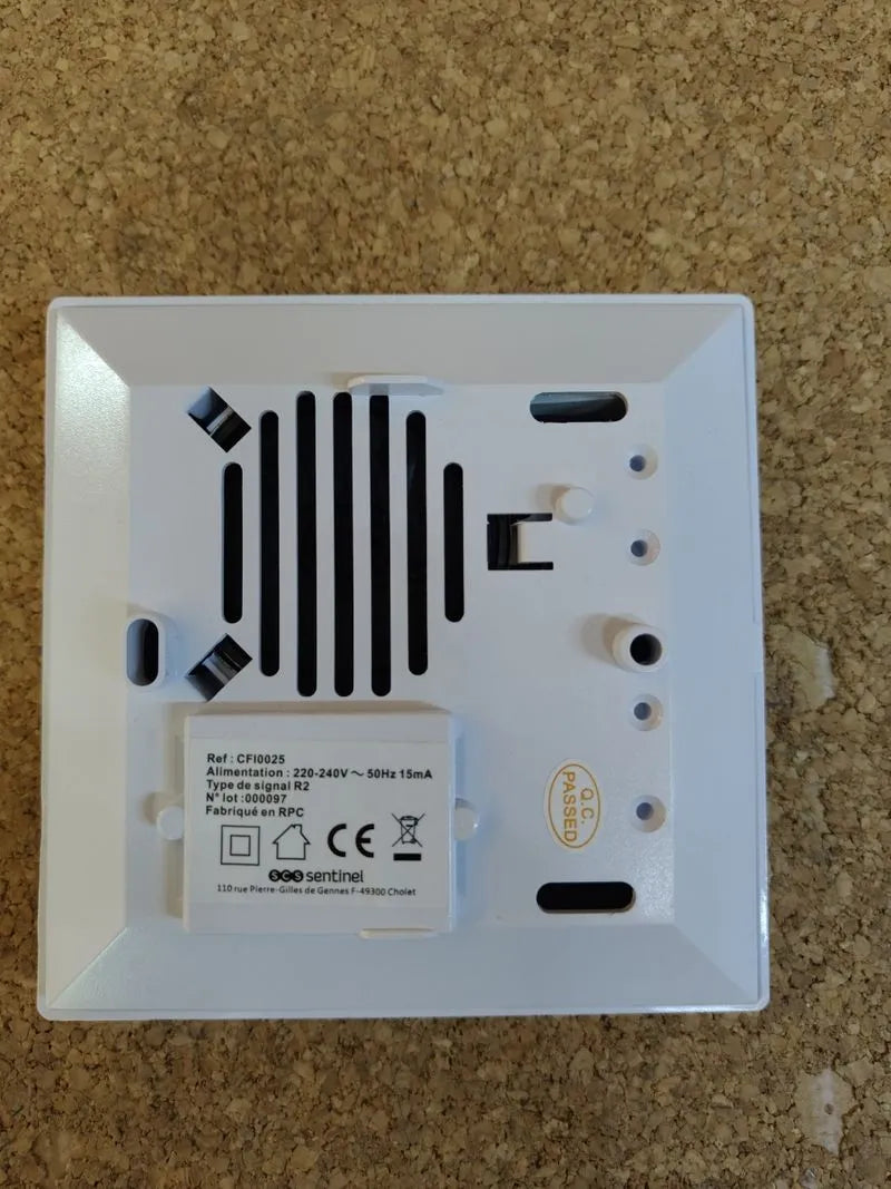 Timbre electrónico 230V con transformador de 5V
