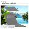 Tumbona plegable Chloe