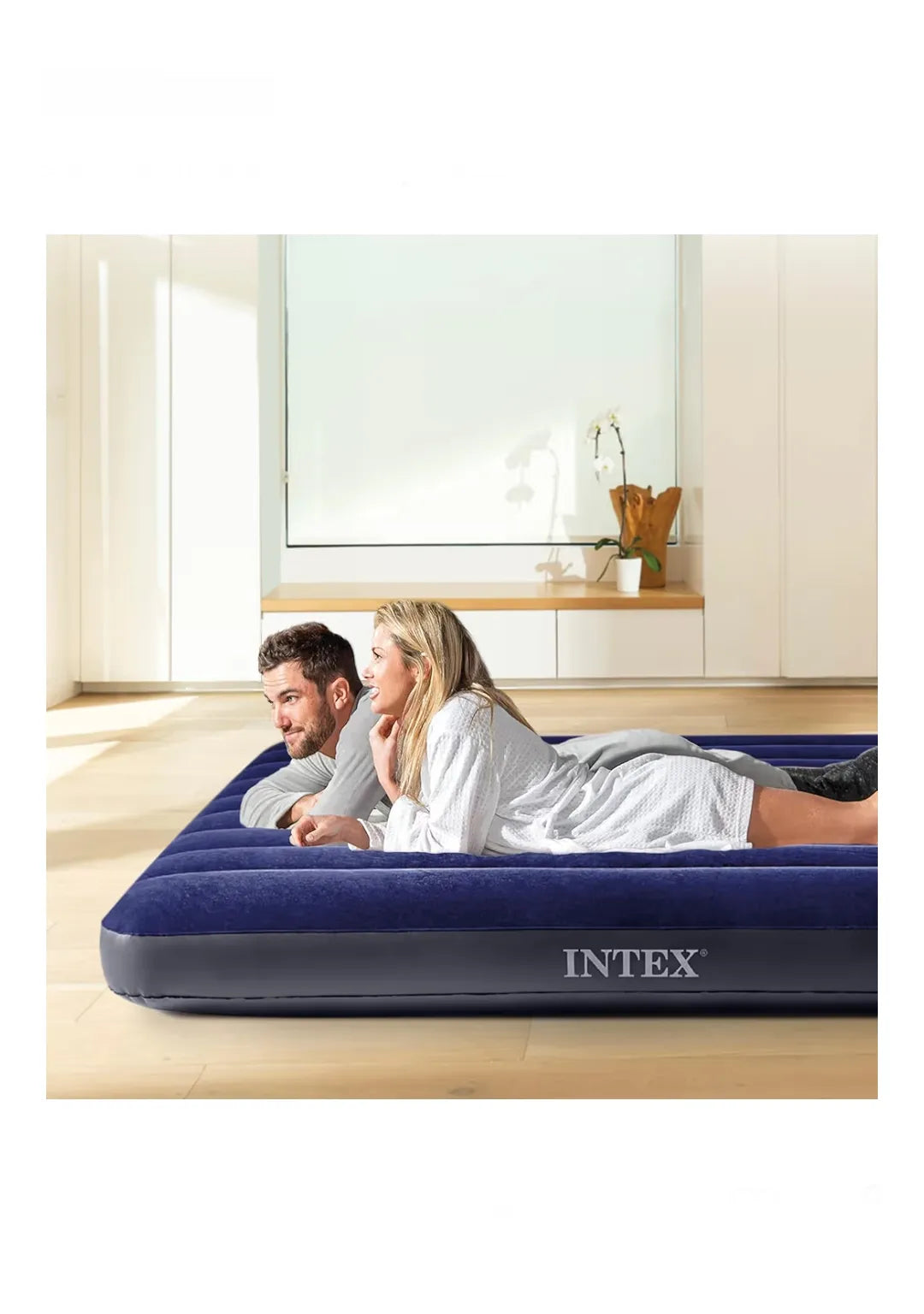 Colchón hinchable para camping - Intex