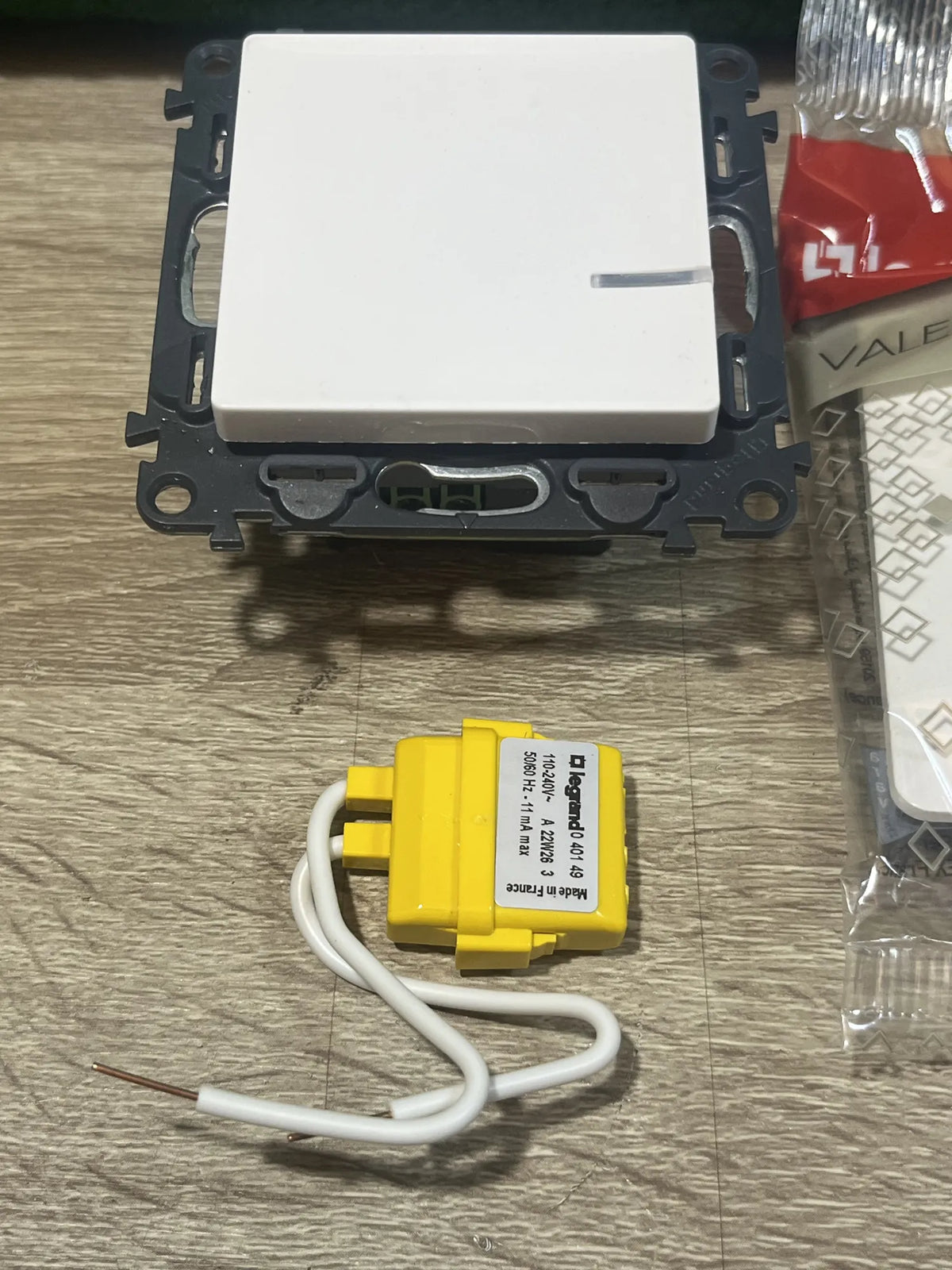 Interruptor de luz inalámbrico Legrand