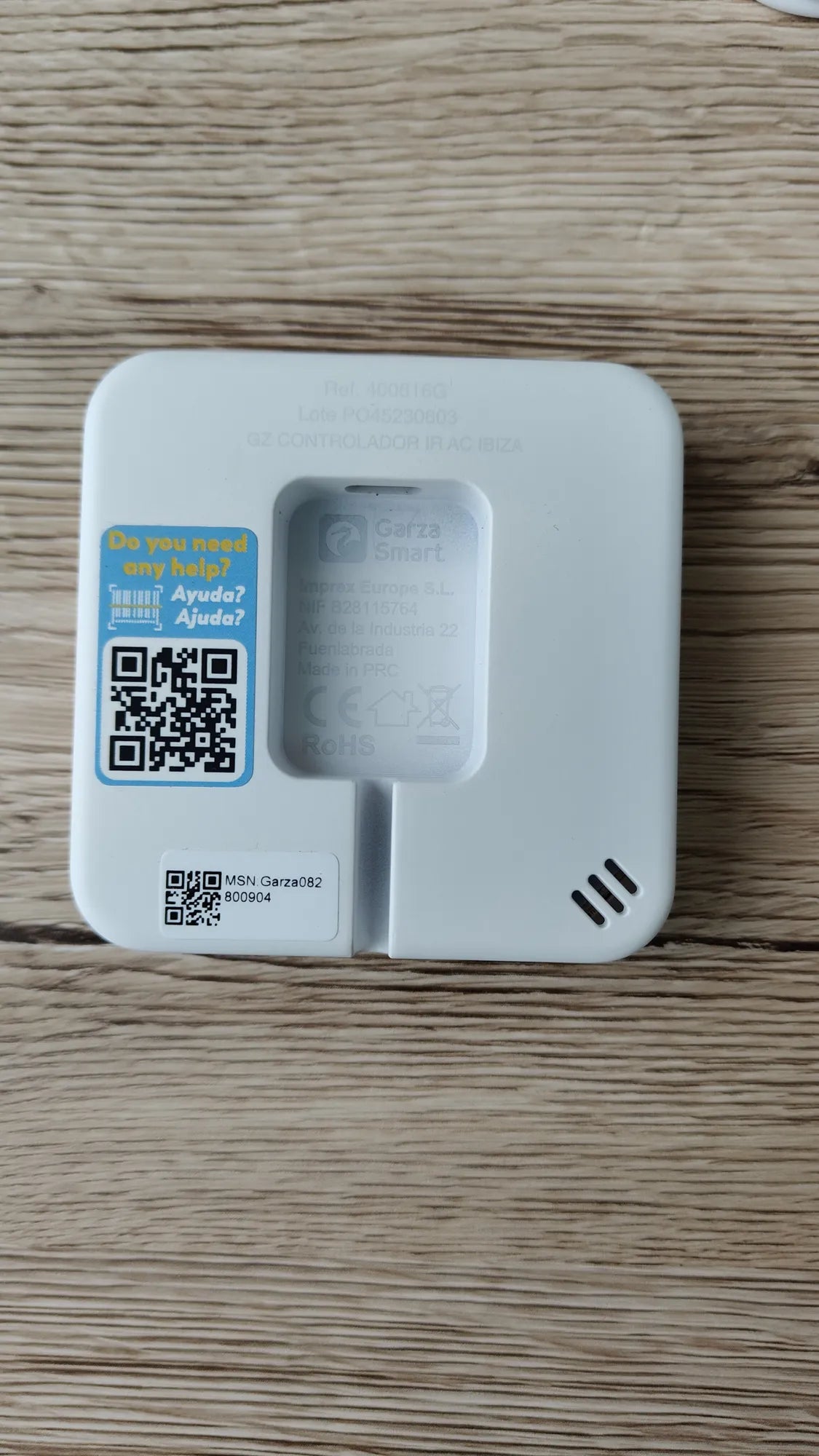 Controlador Infrarrojos IR Inteligente WiFi Garza
