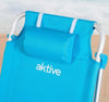 Silla plegable de playa con cojín - Aktive