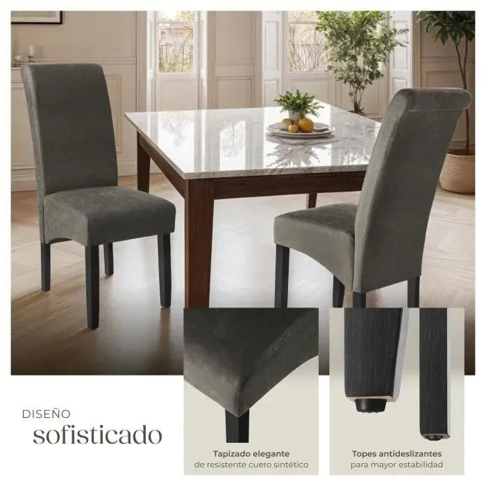 Juego de 2 sillas para el comedor