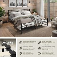 Cama de matrimonio estructura