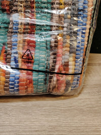 Alfombra 50x80 con Rayas Multicolores RAJRANG