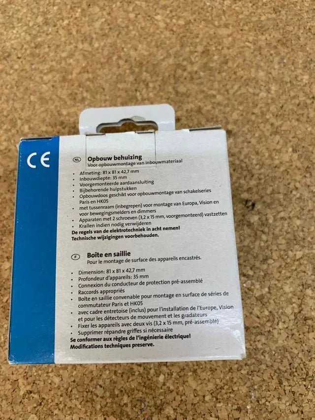 Placa para Toma de Corriente