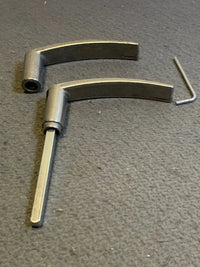 Muelle doble Dac de aluminio pulido
