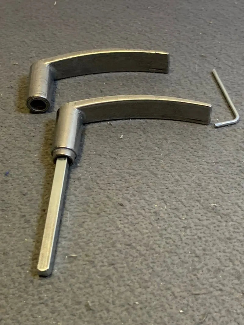 Muelle doble Dac de aluminio pulido