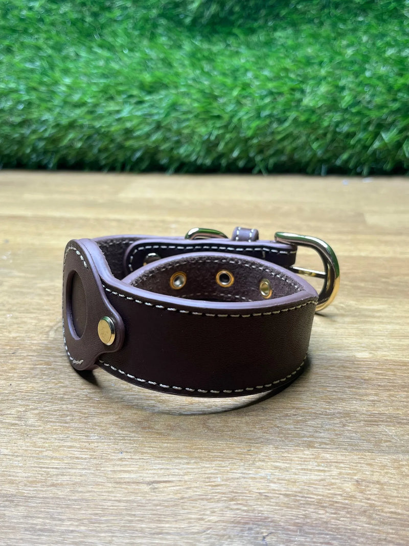 Collar de Cuero Ajustable