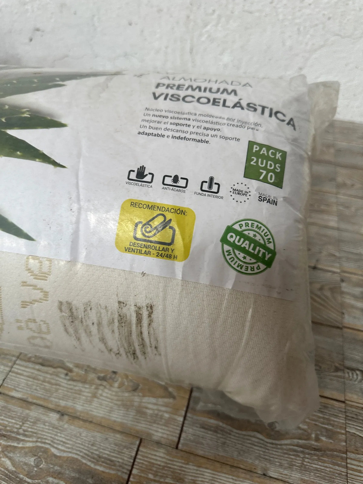 Almohada viscoelastica
