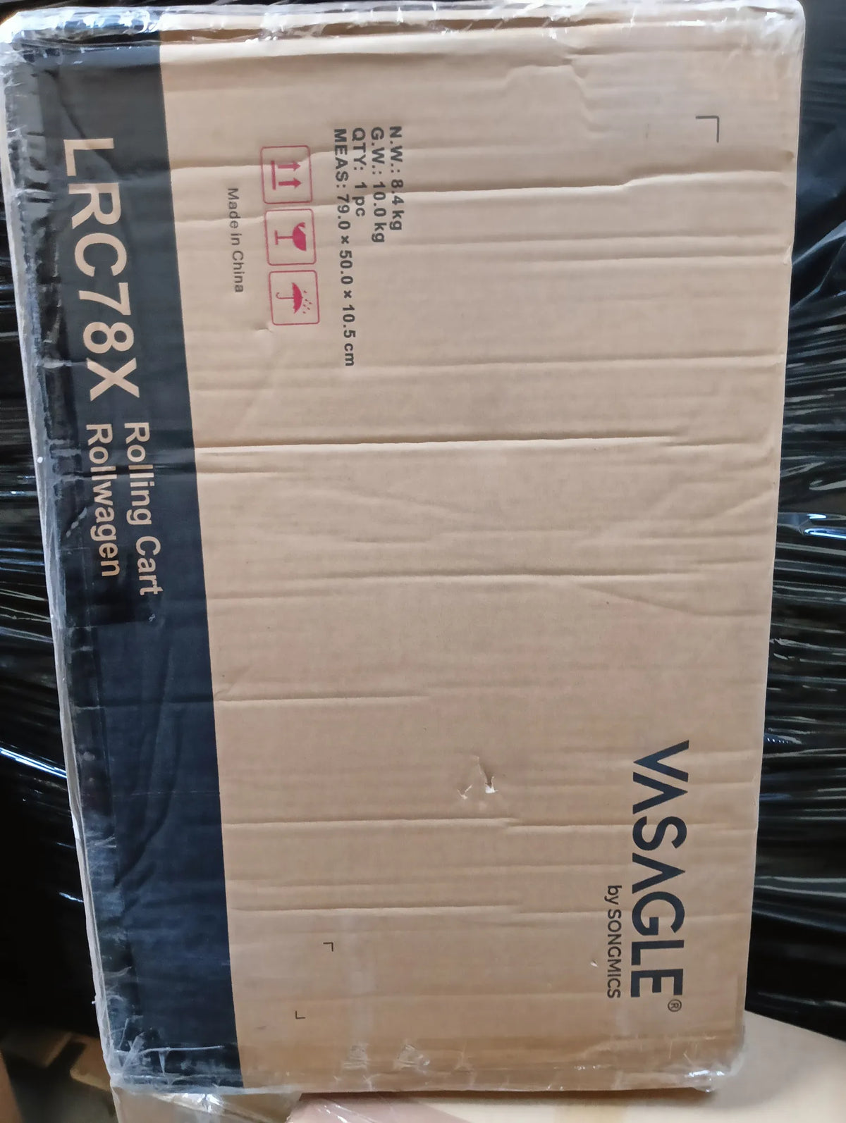 Carro de Servicio de 3 Niveles