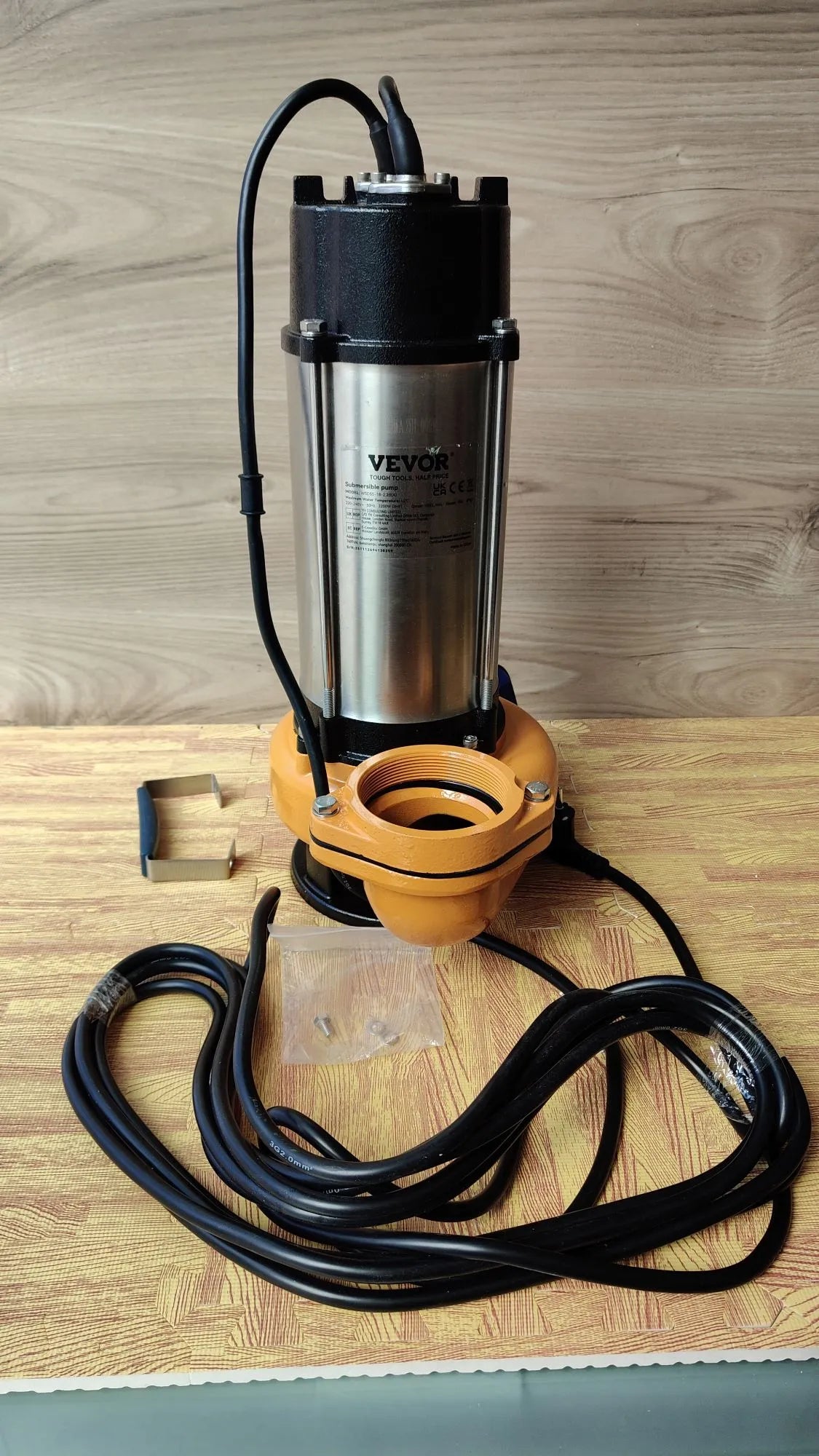 Bomba Sumergible de Aguas Residuales 230V, 60000L/H