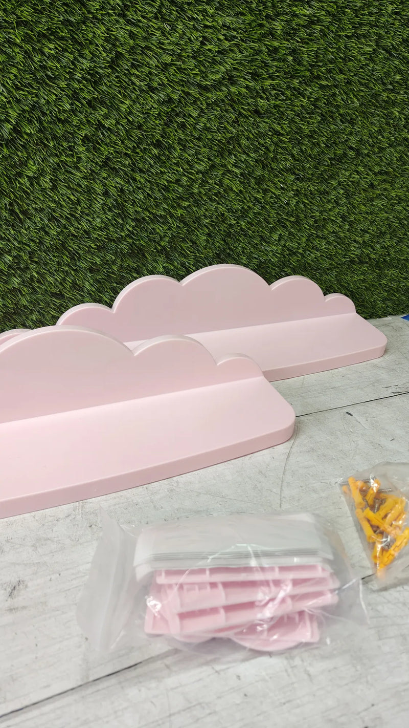 Estantería en forma de nube para habitación infantil