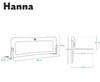 Barrera de seguridad 150cm - Lionelo