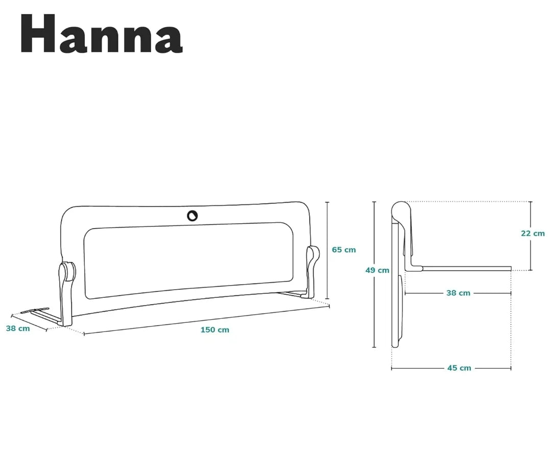 Barrera de seguridad 150cm - Lionelo