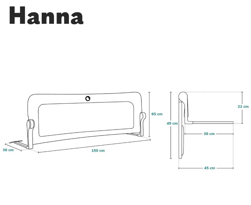 Barrera de seguridad 150cm - Lionelo
