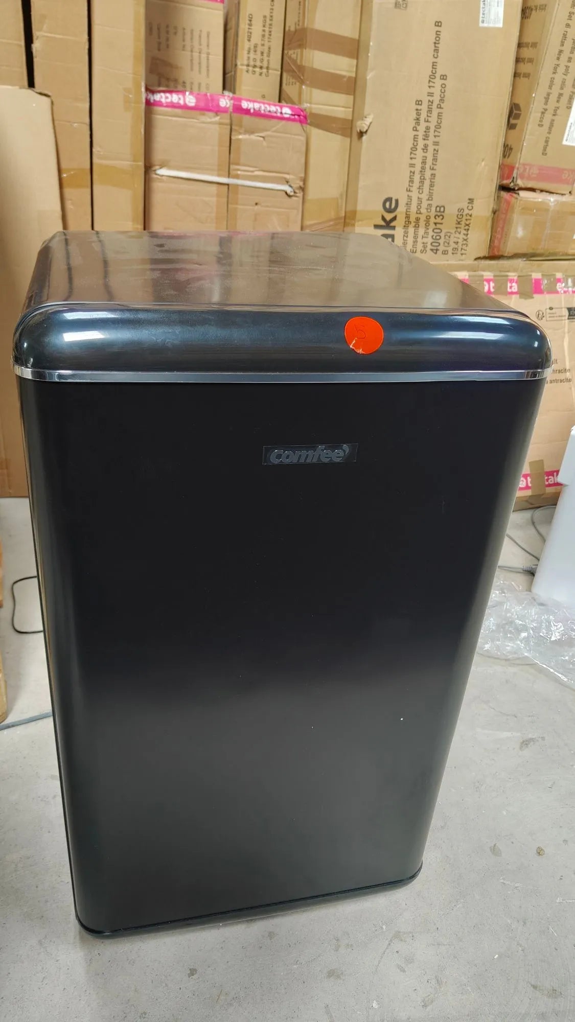 Refrigerador Bajo Encimera, 93L, Refrigerador Retro Independiente