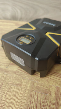 Inflador Ruedas Coche Digital 12V, Compresor Aire Portátil 150 PSI