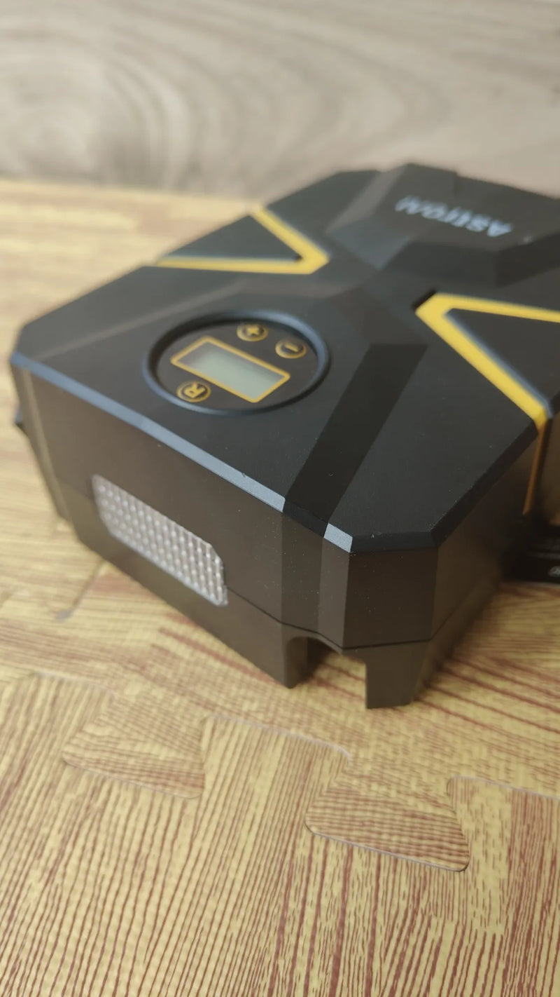 Inflador Ruedas Coche Digital 12V, Compresor Aire Portátil 150 PSI