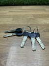 Cilindro de Alta Seguridad Plateado TX80 Tesa Assa Abloy