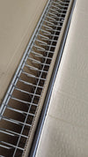 Escurreplatos en kit plastificado gris
