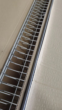 Escurreplatos en kit plastificado gris