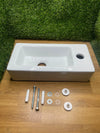 Lavabo de Cerámica Rectangular M41102 Ibergrif