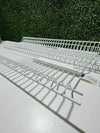 Sauvic Escurrevasos en Acero plastificado Blanco