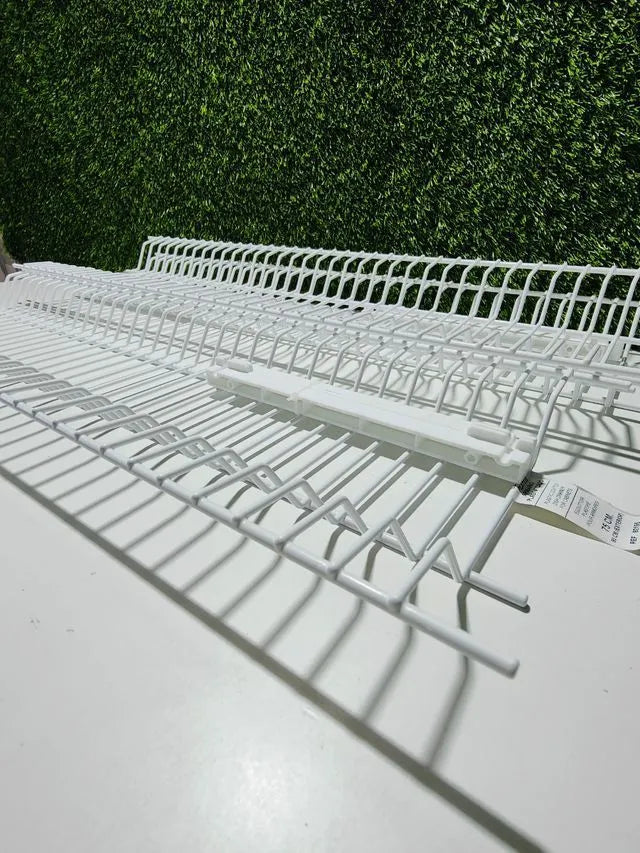 Sauvic Escurrevasos en Acero plastificado Blanco