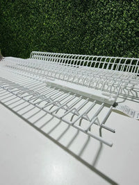 Sauvic Escurrevasos en Acero plastificado Blanco