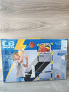 Canasta baloncesto con recogepelotas