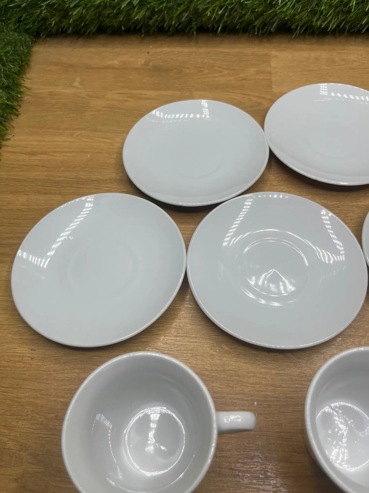 Set de 6 Tazas Con Plato Quid