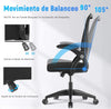 Silla de escritorio ergonómica ajustable - Naspaluro