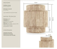 Aplique de pared