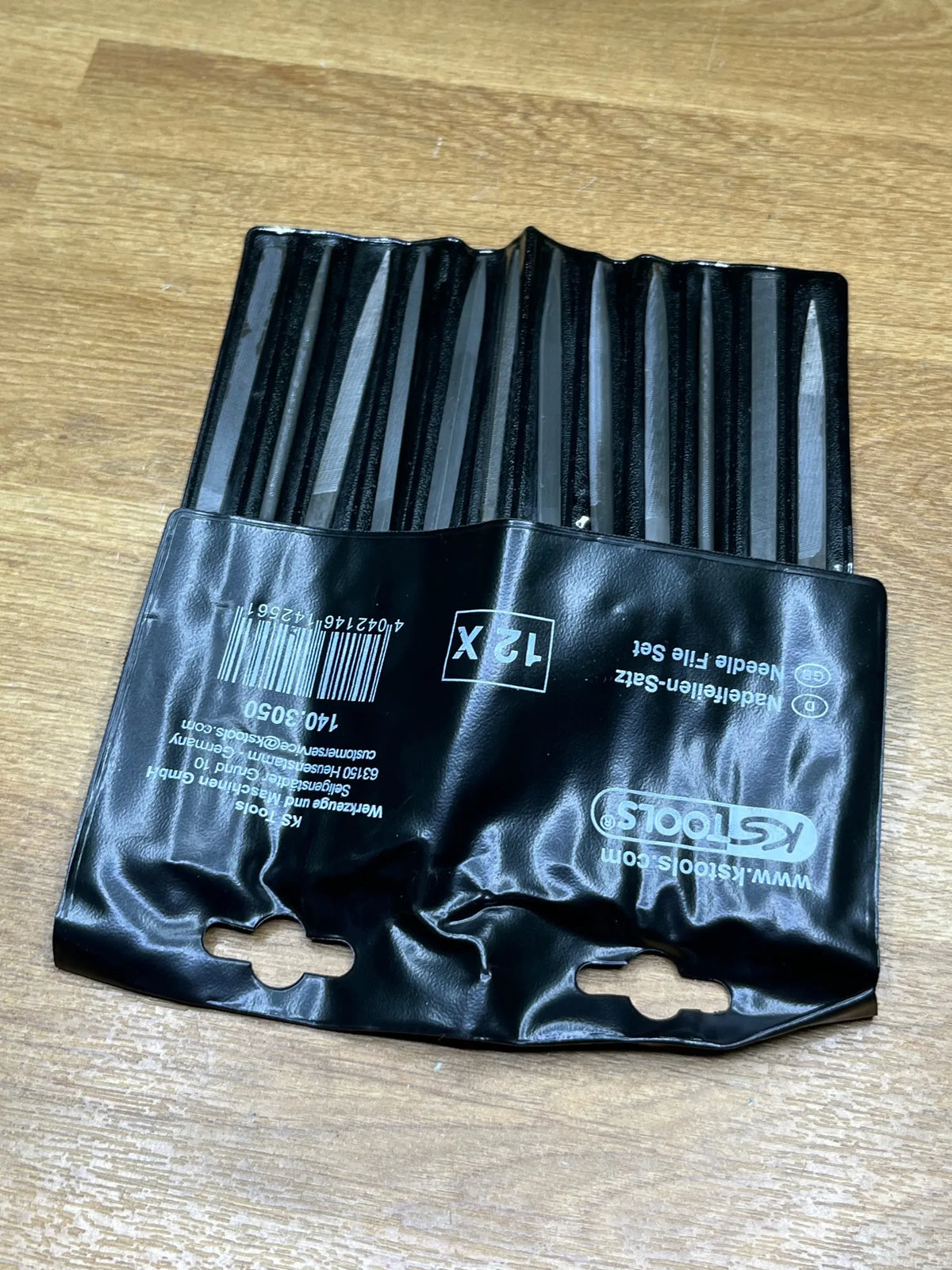 Pack de 12 piezas con juego de limas KS Tools