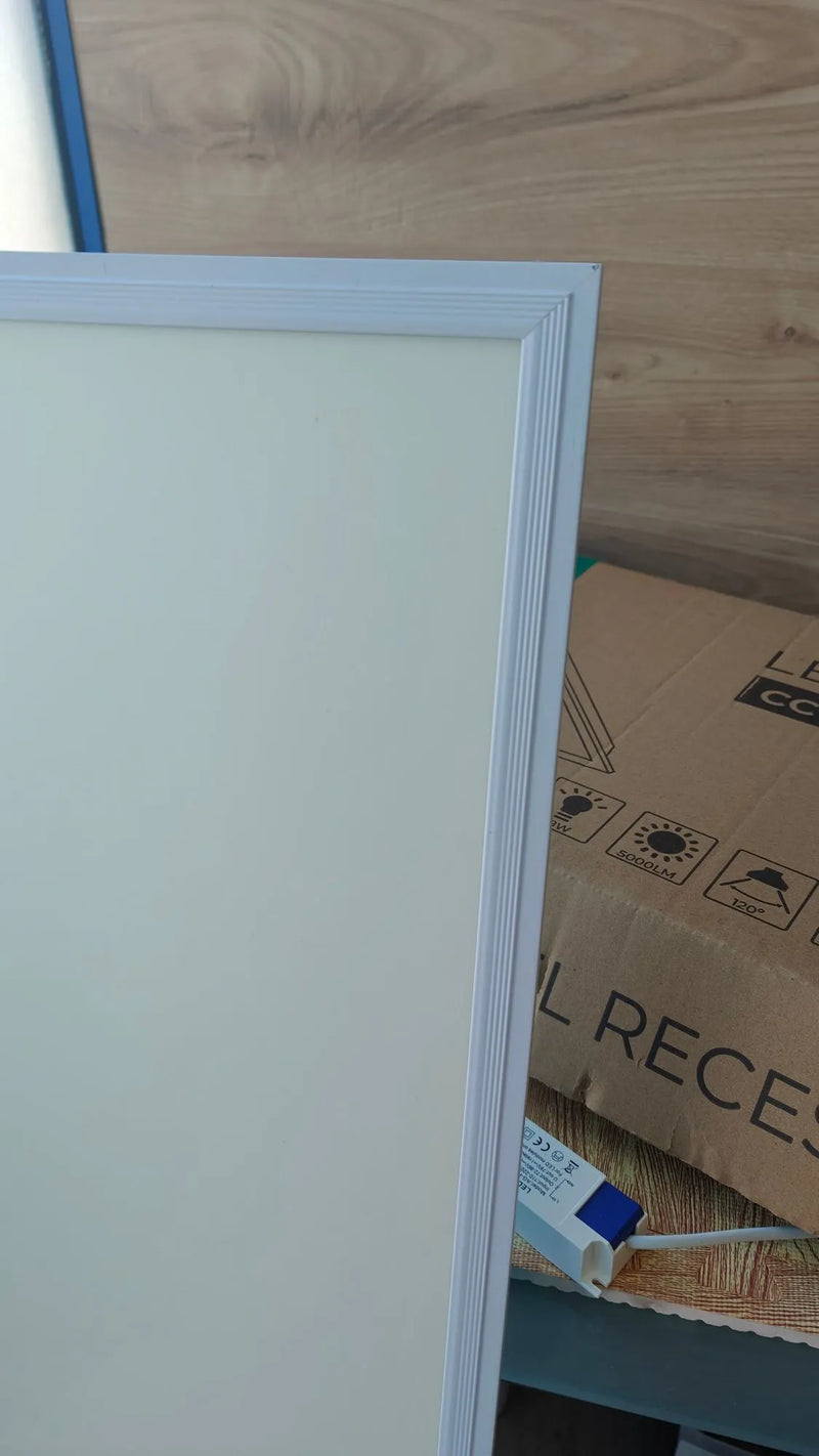 Placa LED rectangular 120x30 cm 48W