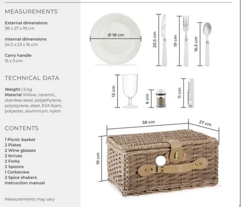Cesta de picnic