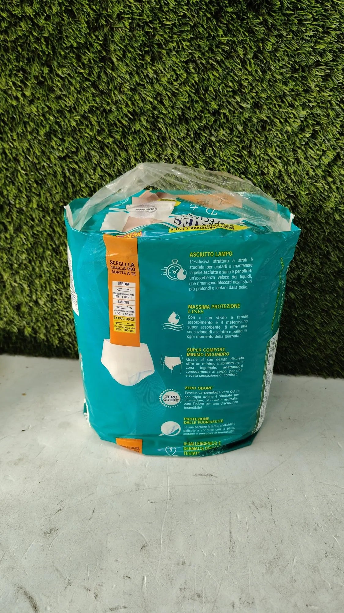 Compresas Hombre y Mujer Para Incontinencia Urinaria, Talla XL