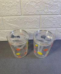 Relaxdays Set de 2 Vasos Infantiles