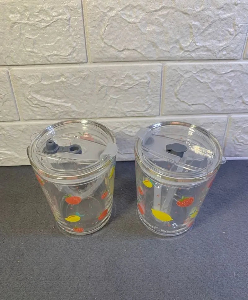 Relaxdays Set de 2 Vasos Infantiles