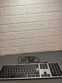 Teclado ingles con cable