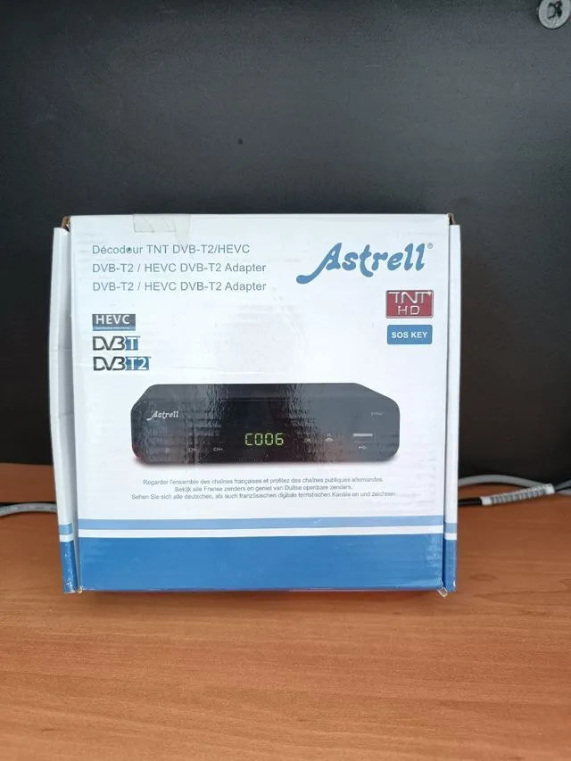 Sintonizador TDT T2 USB reproductor y grabador