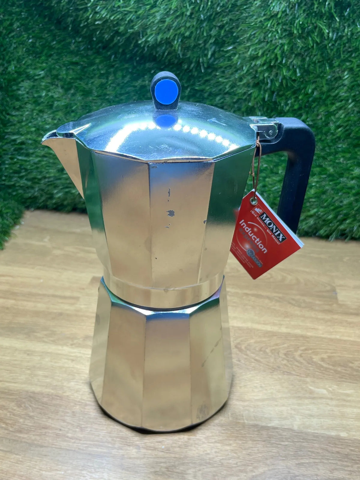 Cafetera 12 Tazas italiana de inducción Monix